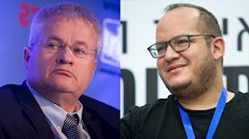 חיים לוינסון וישראל זיו, צילום: משה שי ומרים אלסטר ג פלאש 90